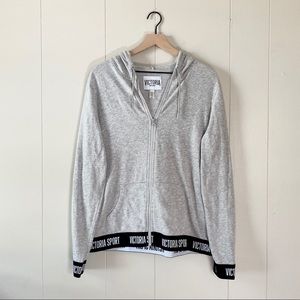 Victoria Sport Grey Zip Up